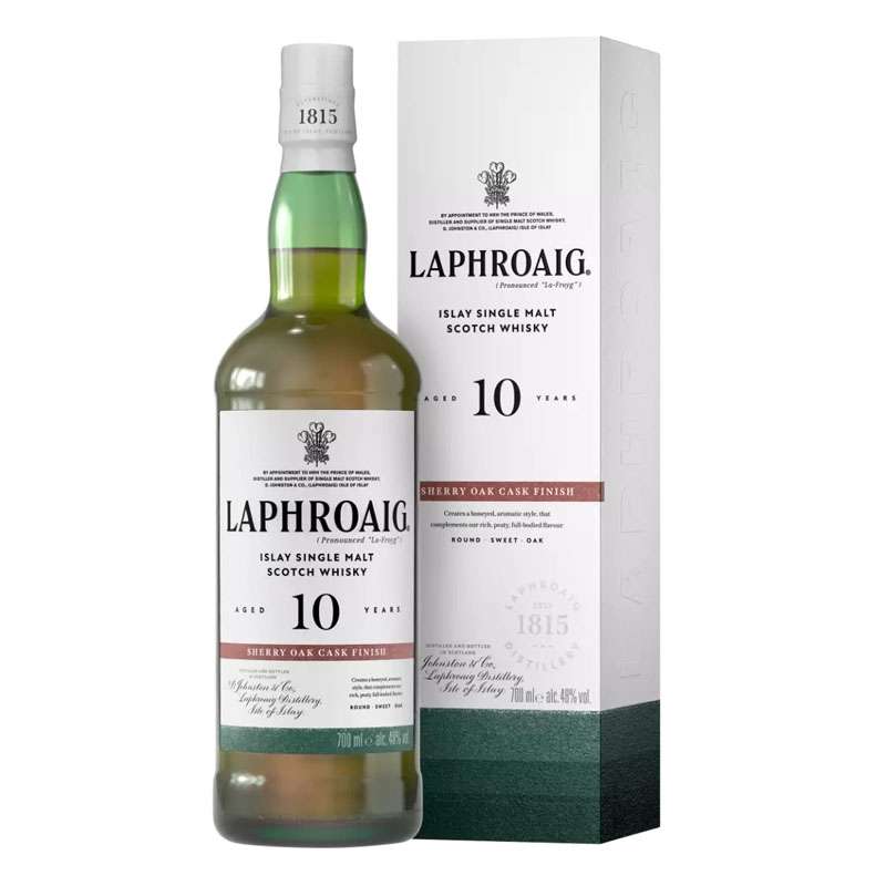 Laphroaig 10 Year Old Sherry Oak Finish