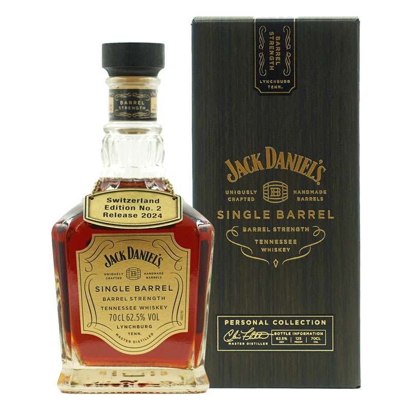 Jack Daniel's Single Barrel Strength - Switzerland Edition No.2 Release 2024