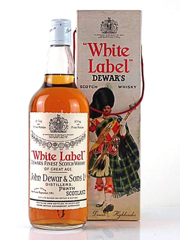 Dewars White Label 1960/70s