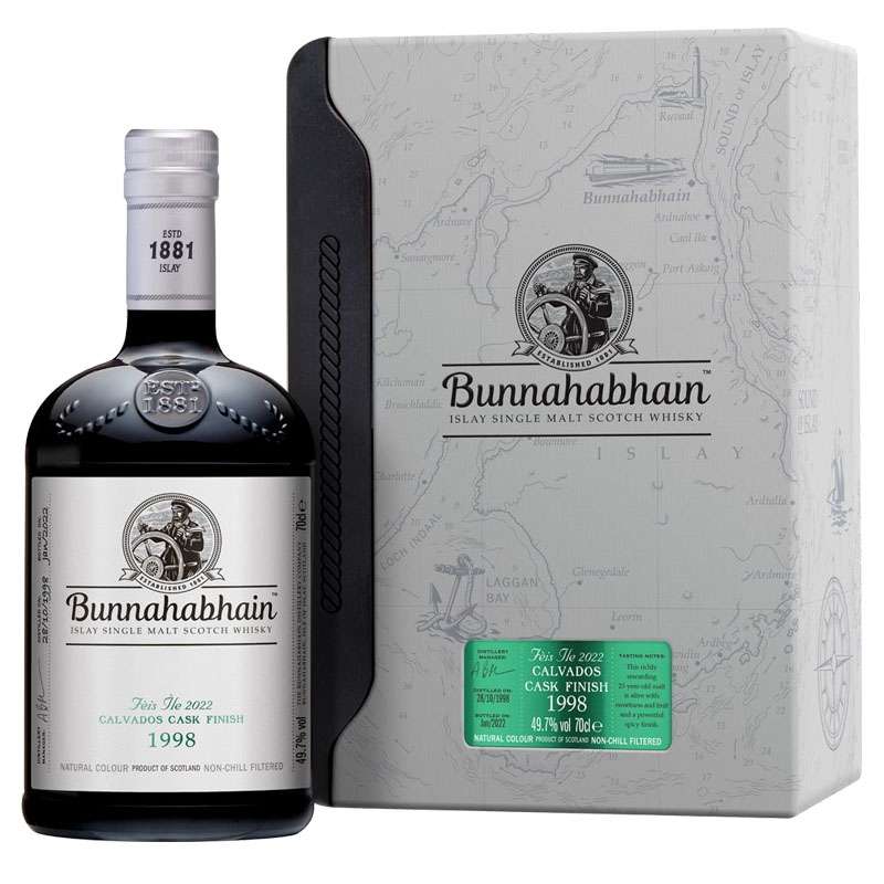 Bunnahabhain 1998 Calvados Cask Finish - Fèis Ìle 2022