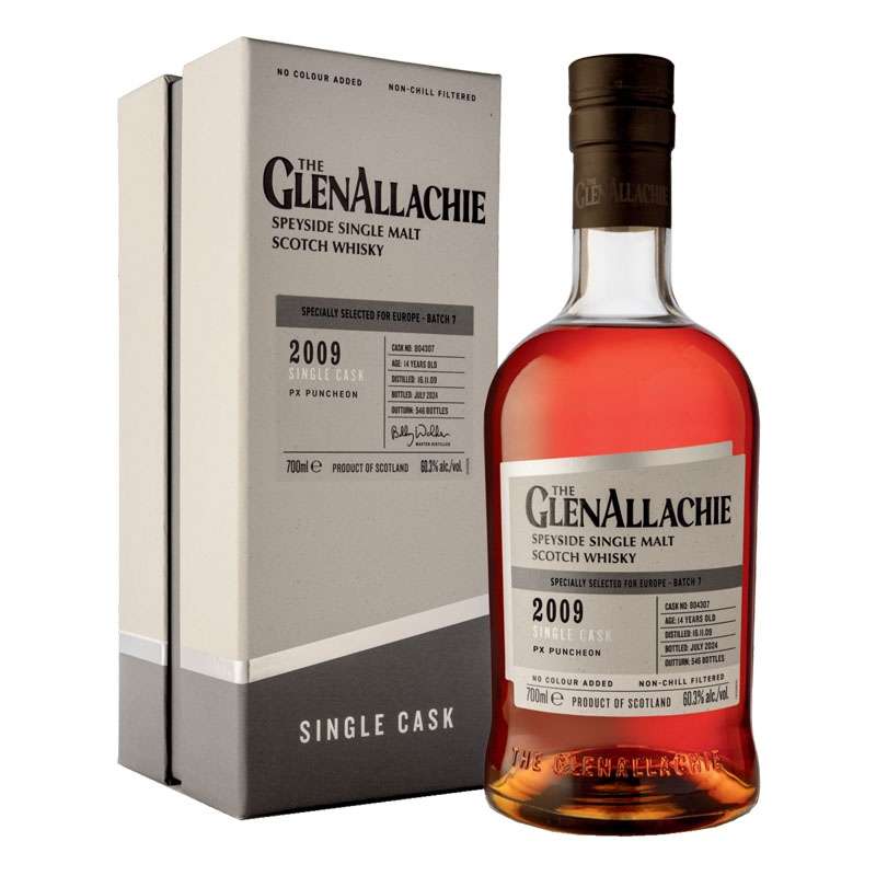 GlenAllachie 2009 14 Year Old PX Puncheon Cask 804307