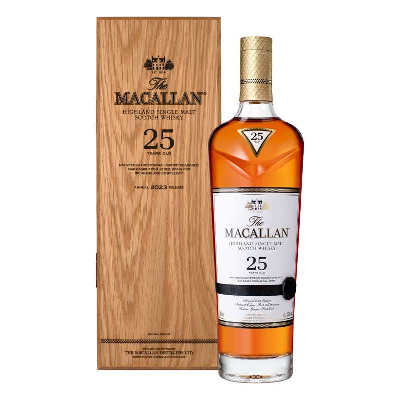 Macallan 25 Year Old Sherry Oak Cask Release 2023