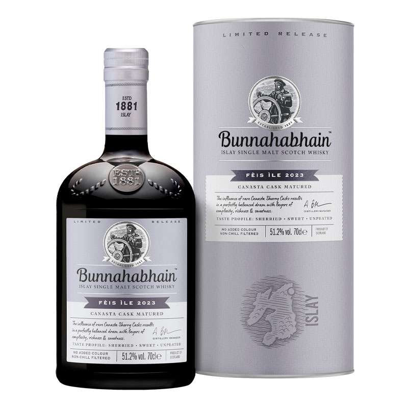 Bunnahabhain Fèis Ìle 2023 Canasta Cask