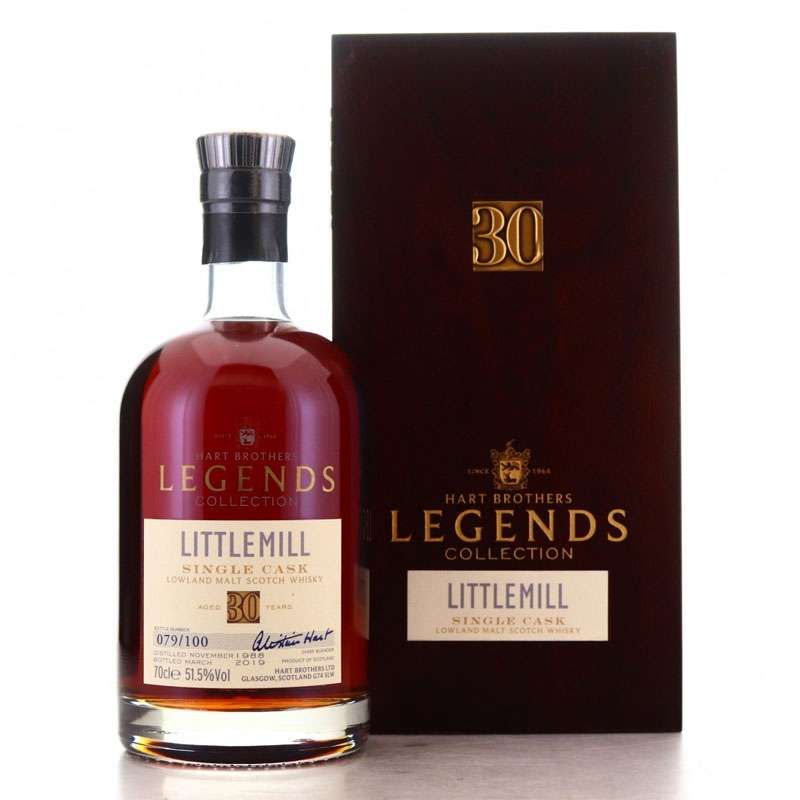 Littlemill 1988 30 Year Old Sherry Cask Hart Brothers