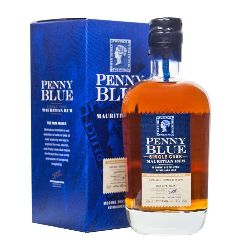 Penny Blue 2009 Mauritian Rum Whisky Single Cask #204