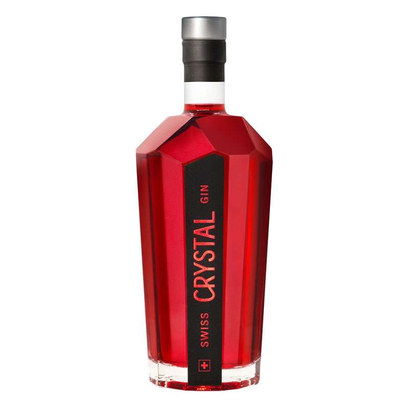 Swiss Crystal Gin Red