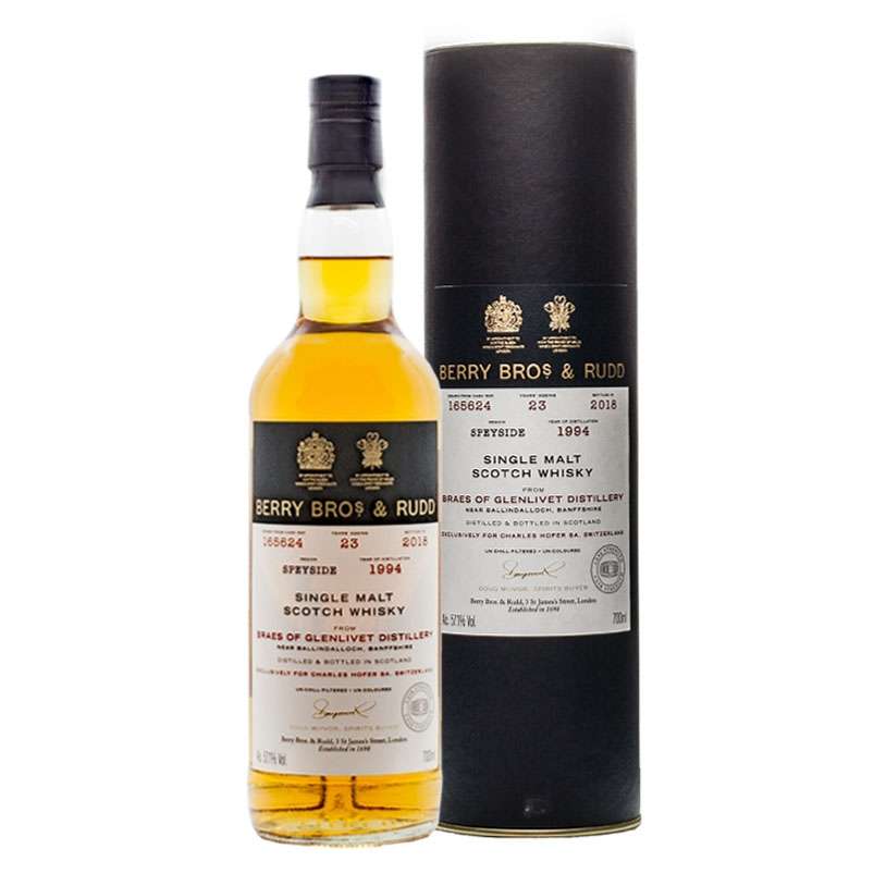 Braes of Glenlivet 1994 23 Year Old Berry Bros & Rudd