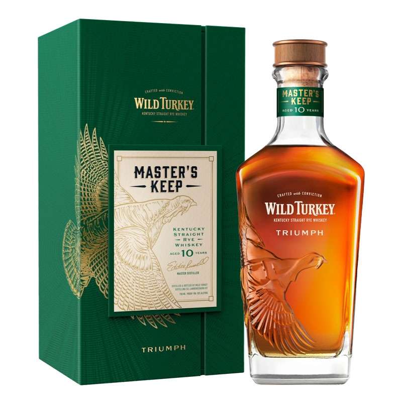 Wild Turkey Master’s Keep Triumph 10 Year Old Kentucky Straight Rye Whiskey