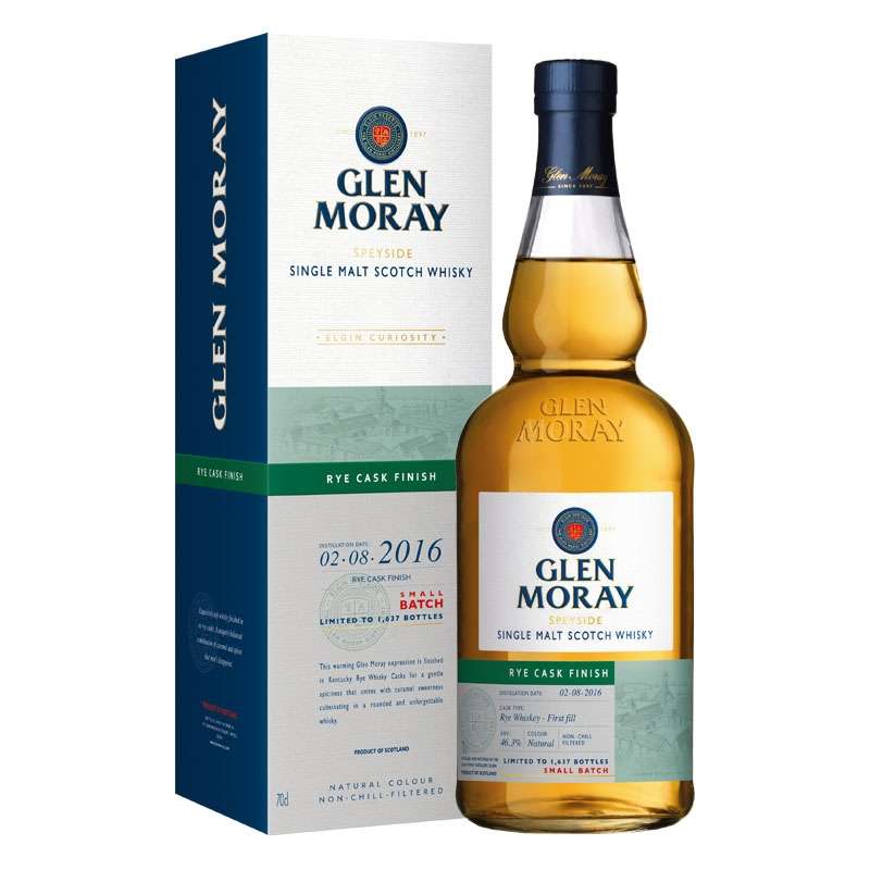 Glen Moray 2016 Curiosity Rye Cask Finish