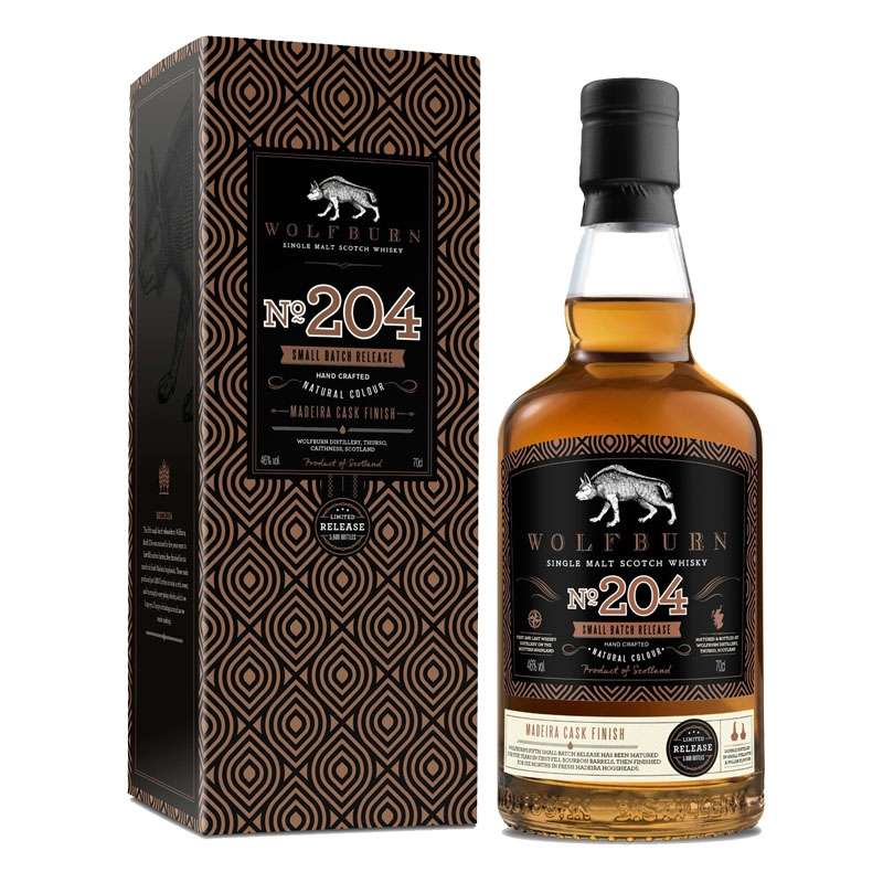 Wolfburn Batch 204 Madeira Wood Finish