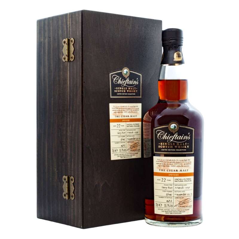 Chieftain's Cigar Malt 1997 22 Years