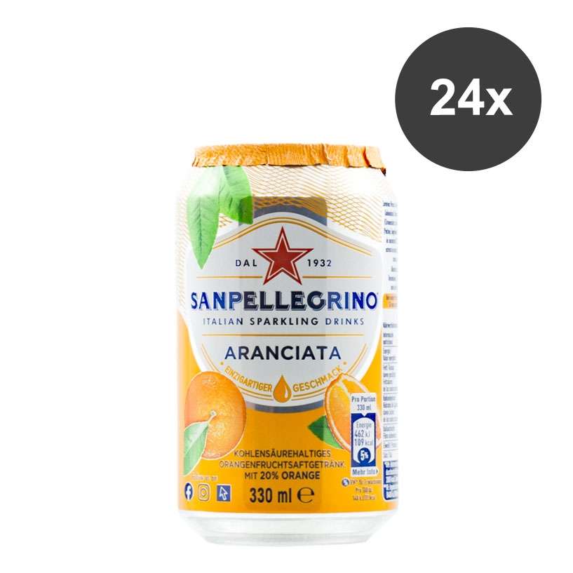 San Pellegrino Aranciata 24er-Pack