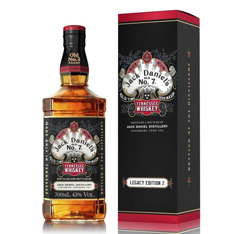 Jack Daniel's Legacy Edition 2 Sour Mash Tennessee Whiskey